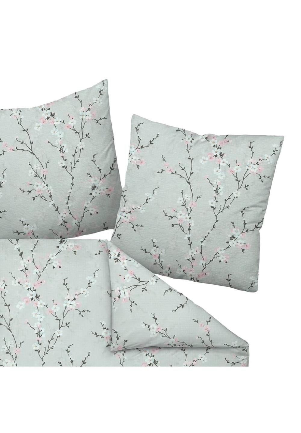 Janine® Bettwäsche 2 teilig - Tango Mako-Soft-Seersucker Baumwolle floral Online