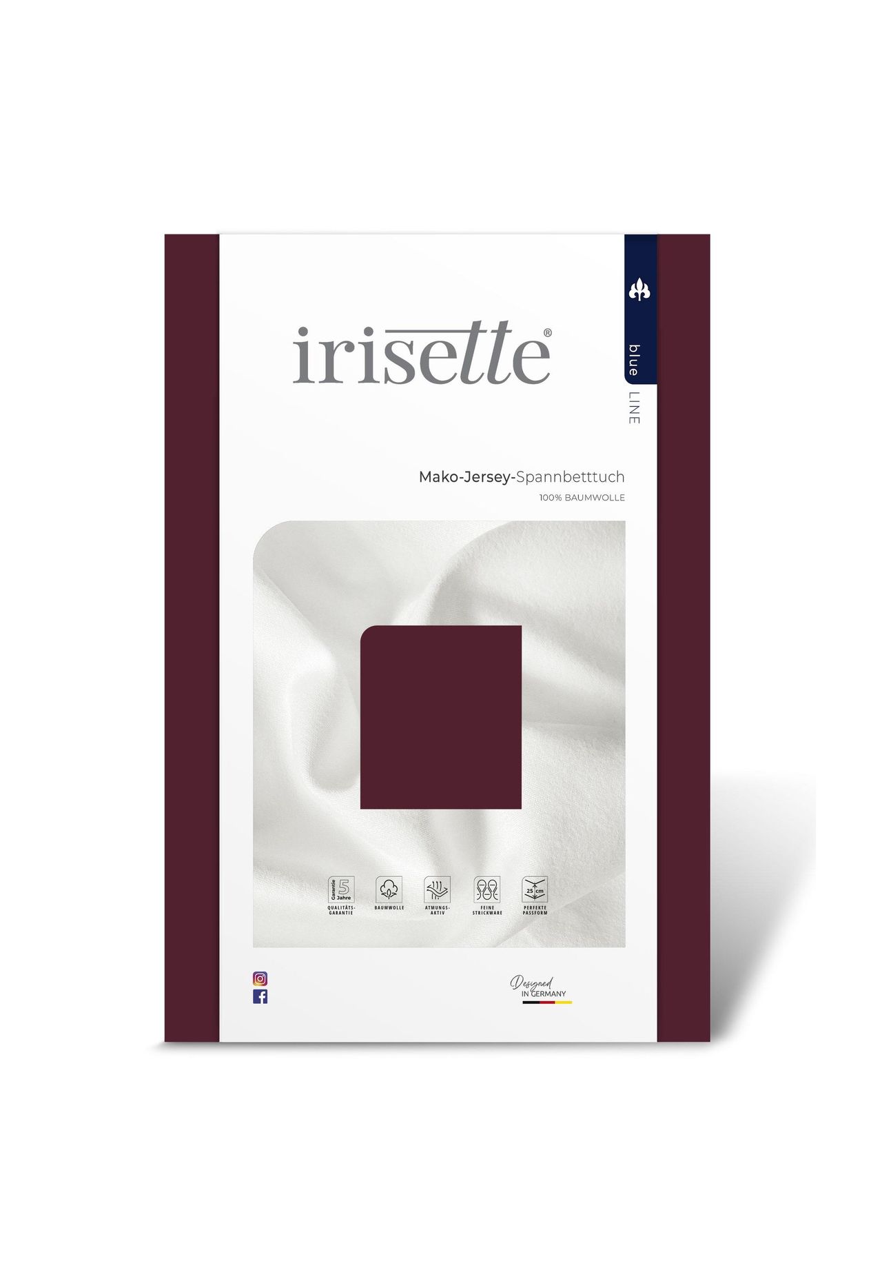 irisette® Mako-Jersey Spannbetttuch Jupiter 0008