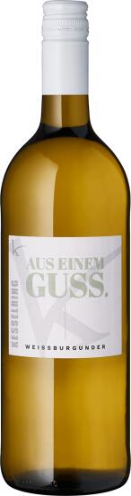 wein "Aus einem Guss" Weißburgunder 1 0 L von Weingut Lukas Kesselring günstig Kostenlose Rückgabe