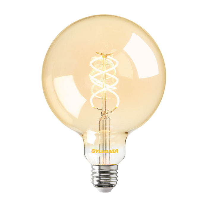 light Produkt: Sylvania LED E27 Vintage Toledo G120 5 5W 820 E27 dimmbar gold [A.L.S. GmbH] Sonderangebot